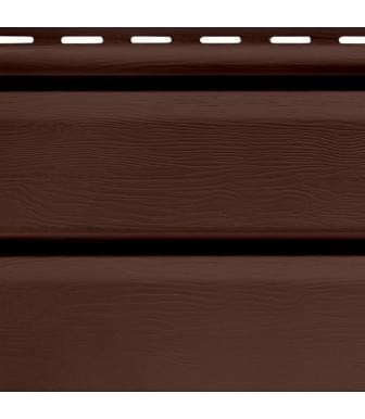 Сайдинг Виниловый Fineber Standart Коричневый