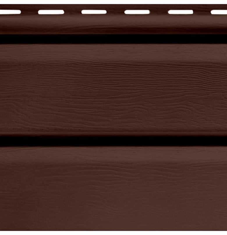 Сайдинг Виниловый Fineber Standart Коричневый